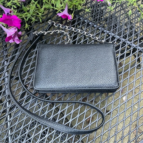 Sharp Steve Madden Multi Pocket Silver Hardware & Chain Wallet Bag! - Picture 16 of 16
